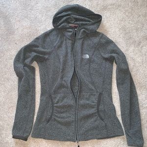 North face full zip jacket